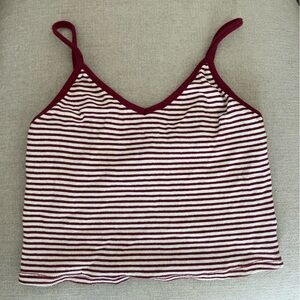 Small strip tank top